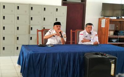 Kunjungan Kepala Cabang Dinas Pendidikan dan Kebudayaan Kab. Konawe Selatan ke SMAN 1 Konawe Selatan dalam Rangka Monev Persiapan PPDB 2024