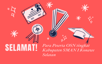 Selamat! 5 peserta didik SMAN 1 Konawe Selatan Lolos Olimpiade Tingkat Provinsi Tahun 2023