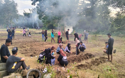 SMAN 1 Konsel Manfaatkan Lahan Sekolah untuk Tanam Hortikultura Dukung Program Ketahanan Pangan 2025